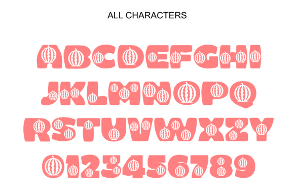 Mongka Font PNG with transparent background - Preview 4