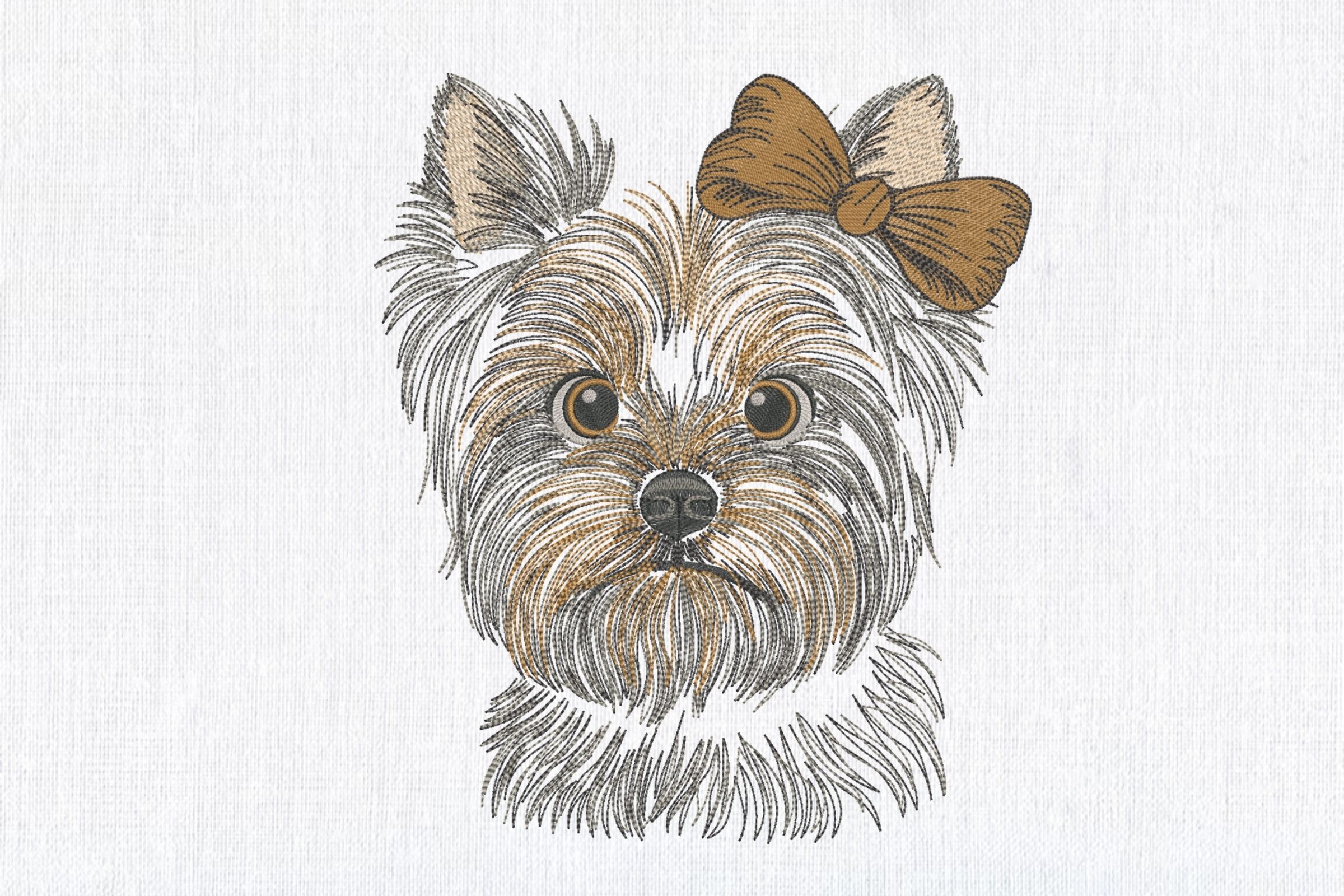 Realistic Yorkshire Terrier Puppy