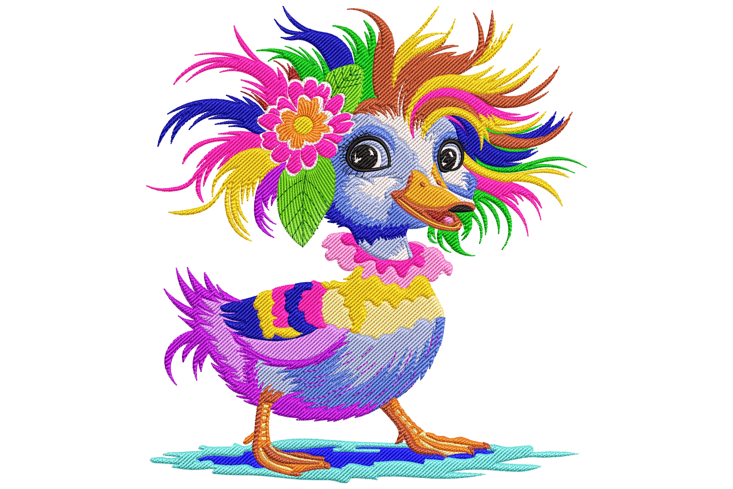 Tropical Party Duck