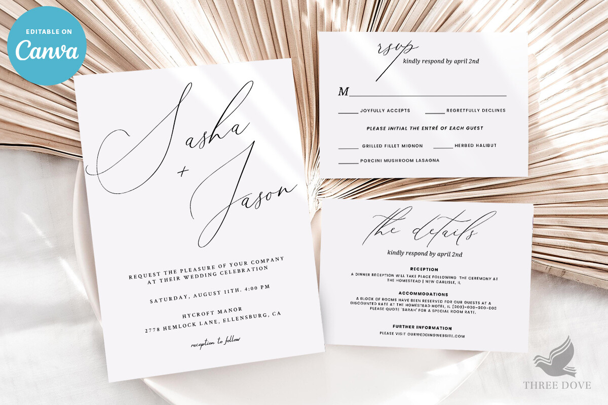 Wedding Invitation Bundle