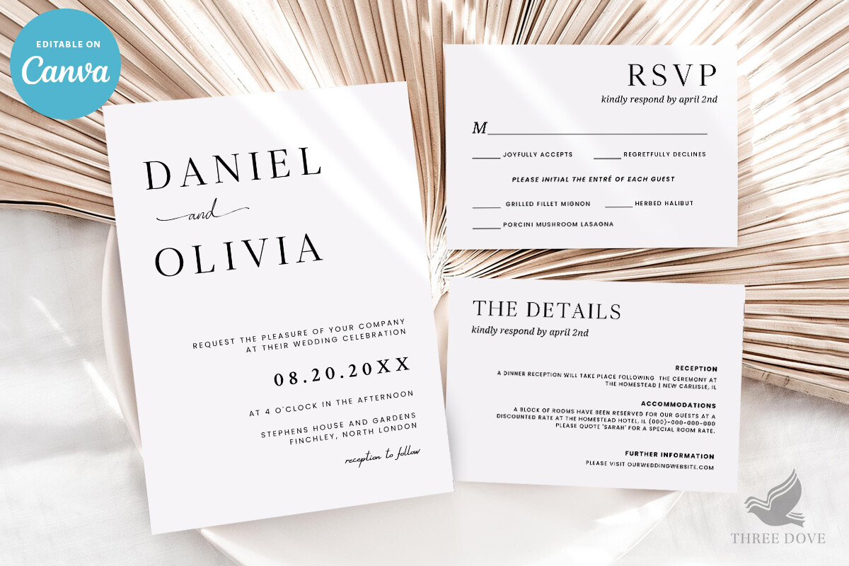 Wedding Invitation Bundle
