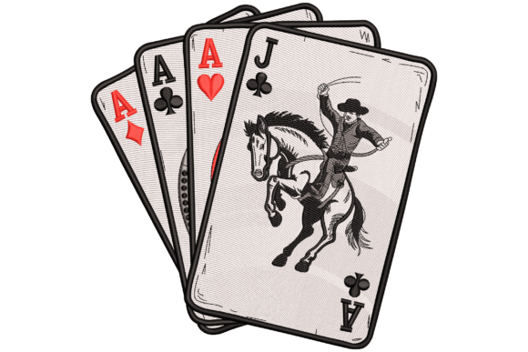 Wild West Poker Cards