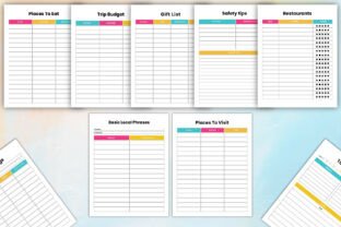 📘 2026 Travel Planner Canva KDP Graphic by munjixpro · Creative Fabrica