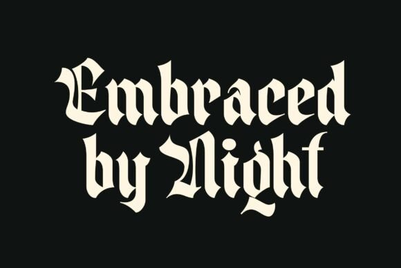 Broken Shield Font - Preview 4