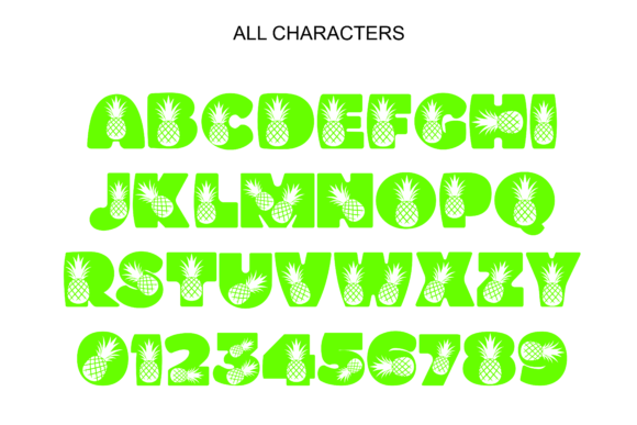 Papple Font PNG with transparent background - Preview 2