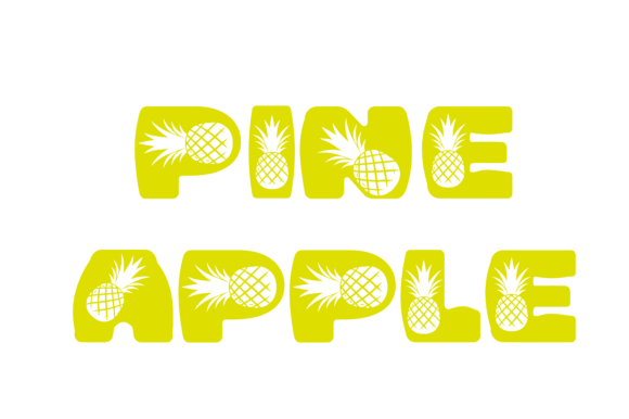 Pino Font PNG with transparent background - Preview 3