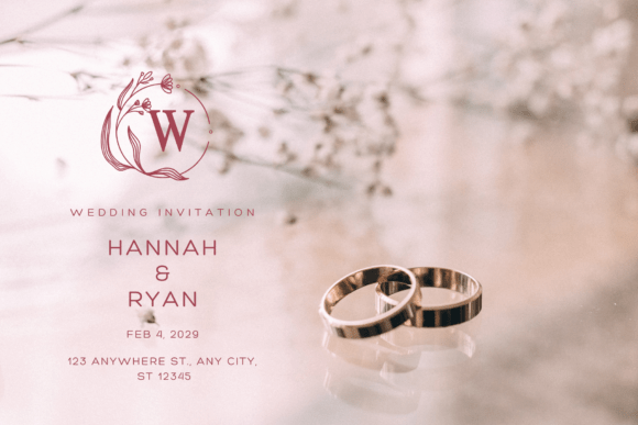 Rustic Floral Font PNG with transparent background - Preview 1