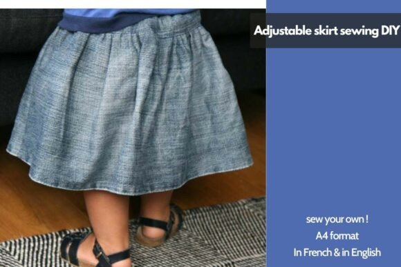 Adjustable Skirt Sewing DIY