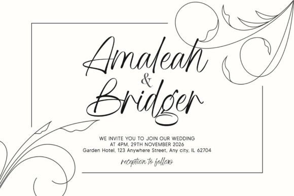 Adore Writing Font - Preview 4