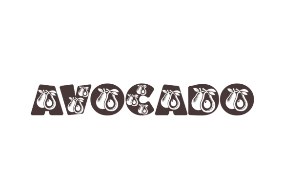 Avocat Font PNG with transparent background - Preview 3
