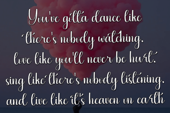 Balcony Font PNG with transparent background - Preview 5
