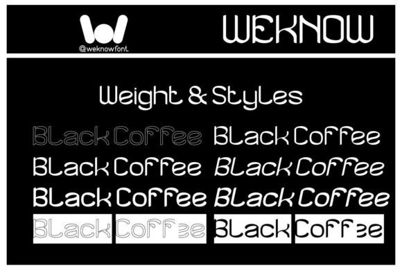 Black Coffee Font - Preview 5