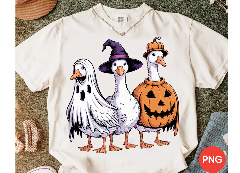 Boo Ghost Goose PNG Halloween Graphic by design king 62 · Creative Fabrica