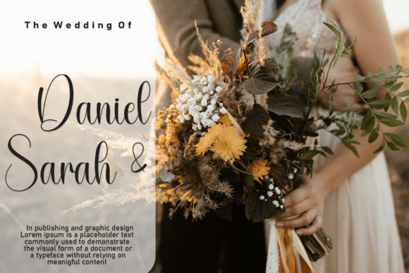 Bride Font - Preview 1
