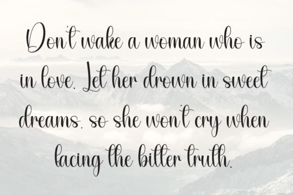 Bride Font - Preview 5