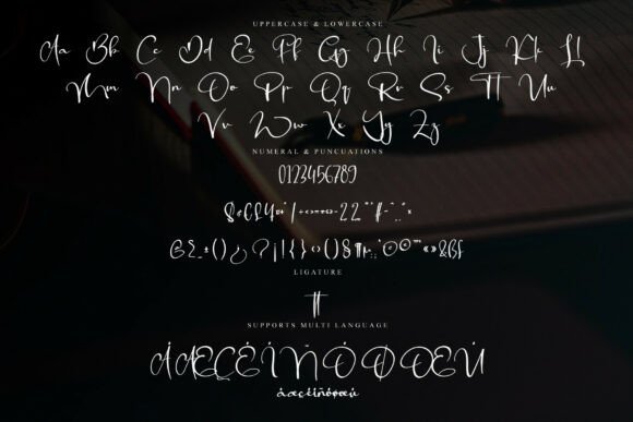 Brought Together Font PNG with transparent background - Preview 5
