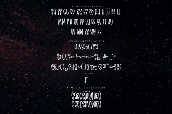Brush Border Font - Preview 5