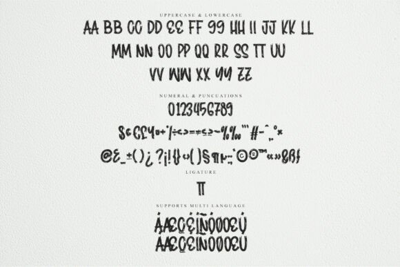 Brush Designer Font - Preview 5