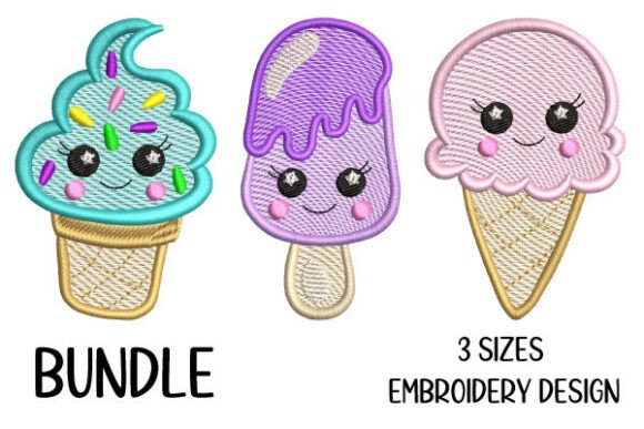 Bundle Cute Ice Cream