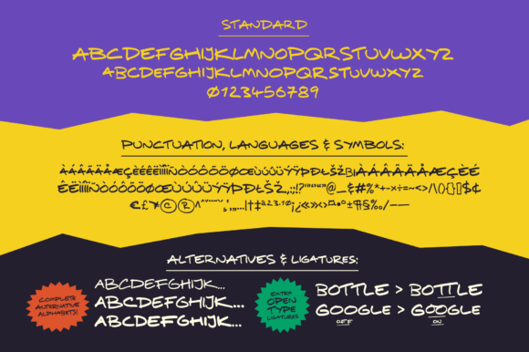 Craze Status Font - Preview 2