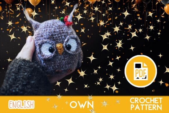 Crochet OWL Pattern PDF / Amigurumi