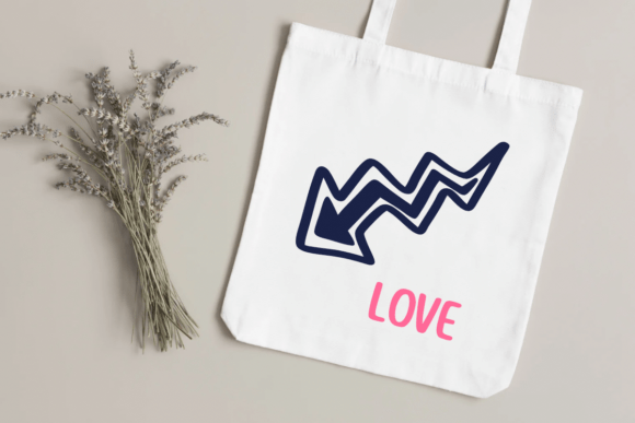 Doodle Cute Arrow Font - Preview 4