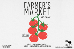 Farmers Market Hand-drawn PNG Bundle Graphic by Lazy Cat · Creative Fabrica