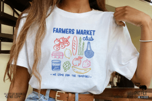 Farmers Market Hand-drawn PNG Bundle Graphic by Lazy Cat · Creative Fabrica