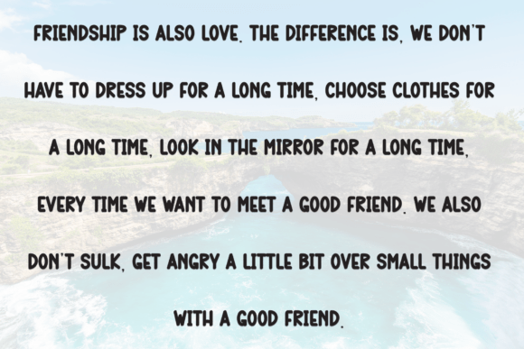 Fishing Font - Preview 5