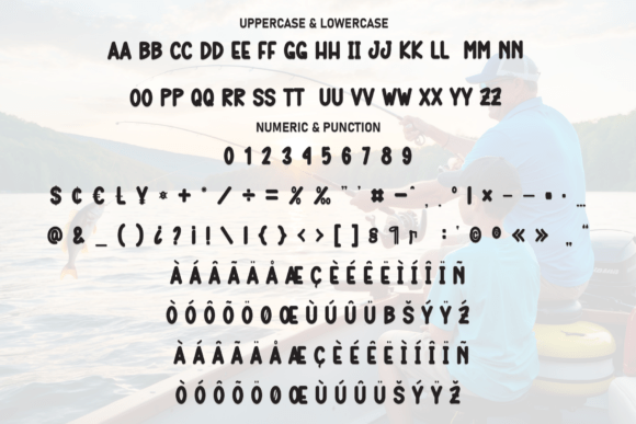 Fishing Font - Preview 6