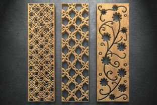 Floral & Pattern Panels Graphic by Threadory · Creative Fabrica