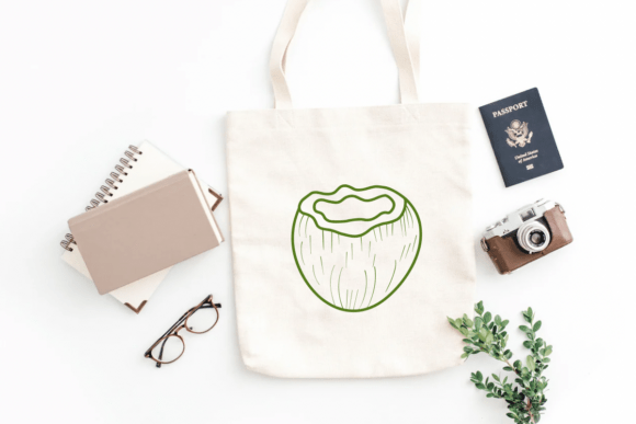 Fruit Summer Font PNG with transparent background - Preview 4