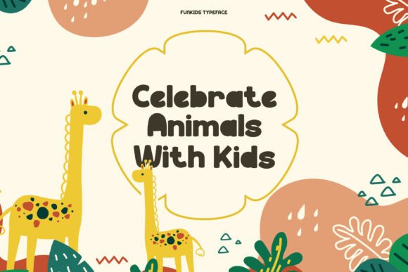 Fun Kids Font PNG with transparent background - Preview 6