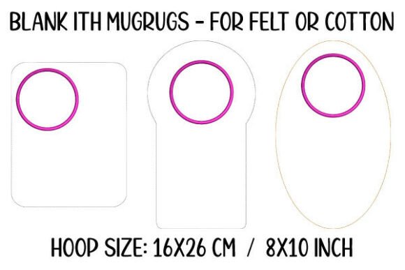 ITH Mugrug Blank Set 16x26 Vol. 1