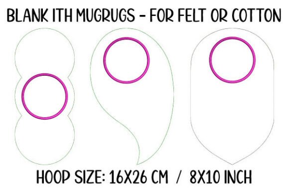 ITH Mugrug Blank Set 16x26 Vol. 2
