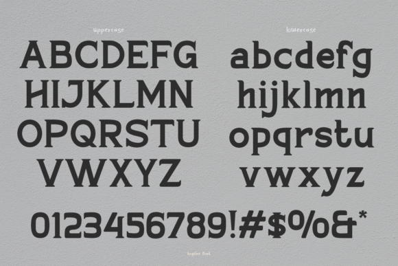 Kogilne Duo Font PNG with transparent background - Preview 2