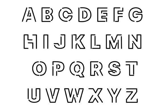 Loopline Font PNG with transparent background - Preview 1