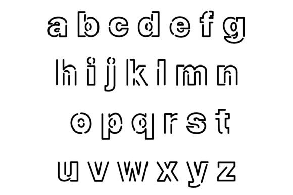 Loopline Font PNG with transparent background - Preview 2