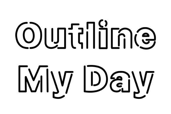 Loopline Font PNG with transparent background - Preview 6