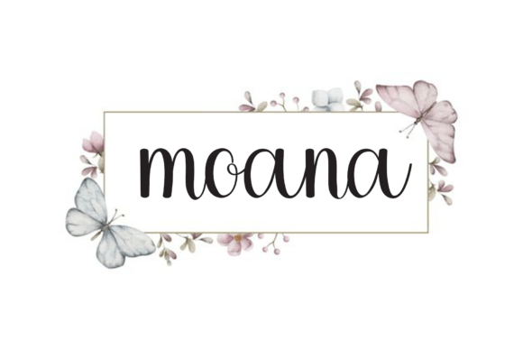 Lovely Morning Font PNG with transparent background - Preview 1