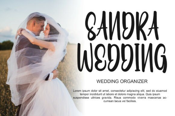 Perfect Display Font PNG with transparent background - Preview 4