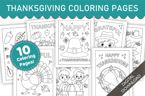 Thanksgiving Coloring Pages