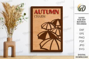 Fall Spot Graphics 3D Fall Wall Signs Laser Cut Graphic by Digital Idea · Creative Fabrica