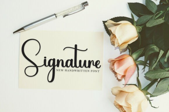 Autography Font - Preview 2