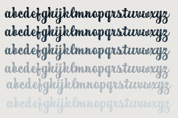 Batter Glow Font - Preview 2