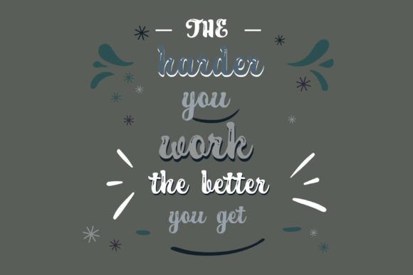 Batter Glow Font - Preview 6