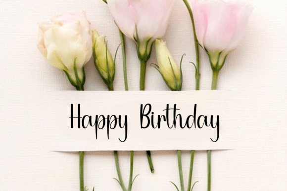 Birthday Moment Font - Preview 1