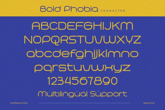 Bold Phobia Font - Preview 6