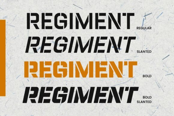 Champions Stencil Font - Preview 5