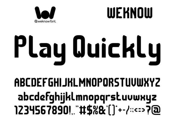Checkmate Font - Preview 3